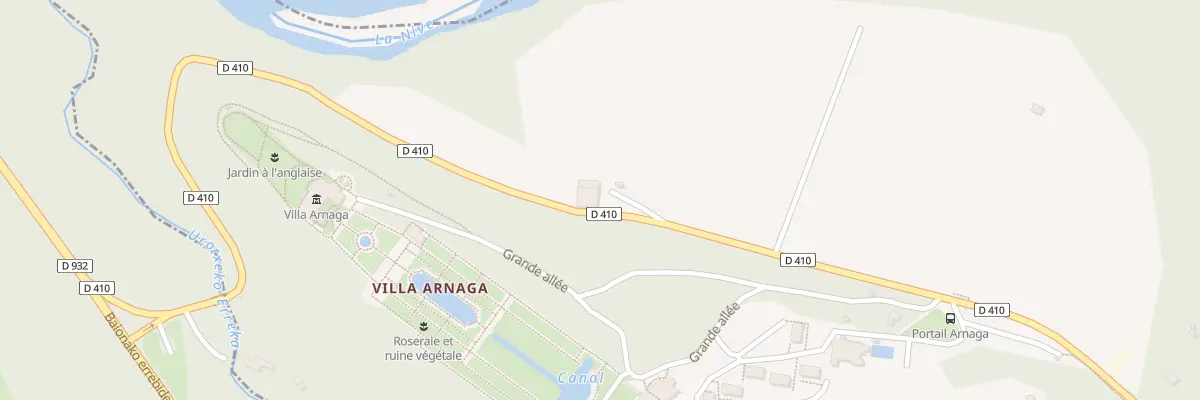 Plan du 6 Av du Docteu Alexandre Camino à Cambo-les-Bains
