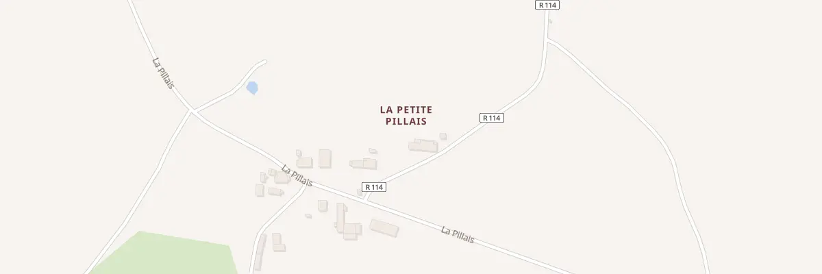 Plan du 15 La Pillais à Thourie