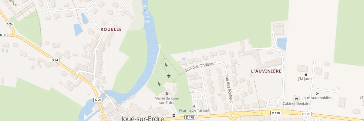 Plan du 110 Rue des Ondines à Joué-sur-Erdre