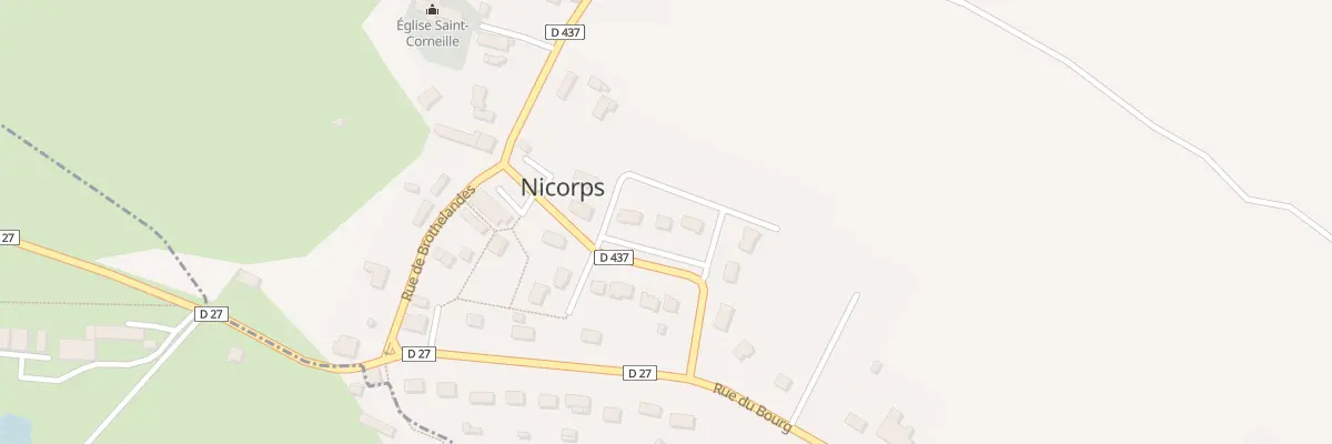 Plan du 7 Lot de la Forge à Nicorps