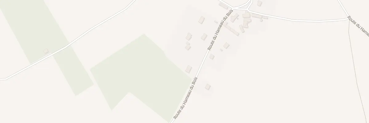 Plan du 8 Rte du Hameau du Bois à Brillevast