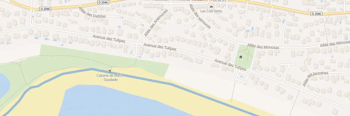 Plan du 40 Av des Tulipes à La Tranche-sur-Mer