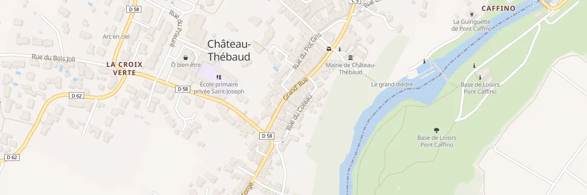 Plan du 17 Rue Grand’Rue à Château-Thébaud