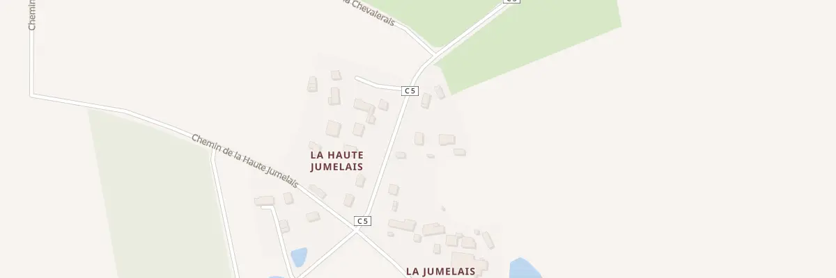 Plan du 18 La Jumelais à Louisfert