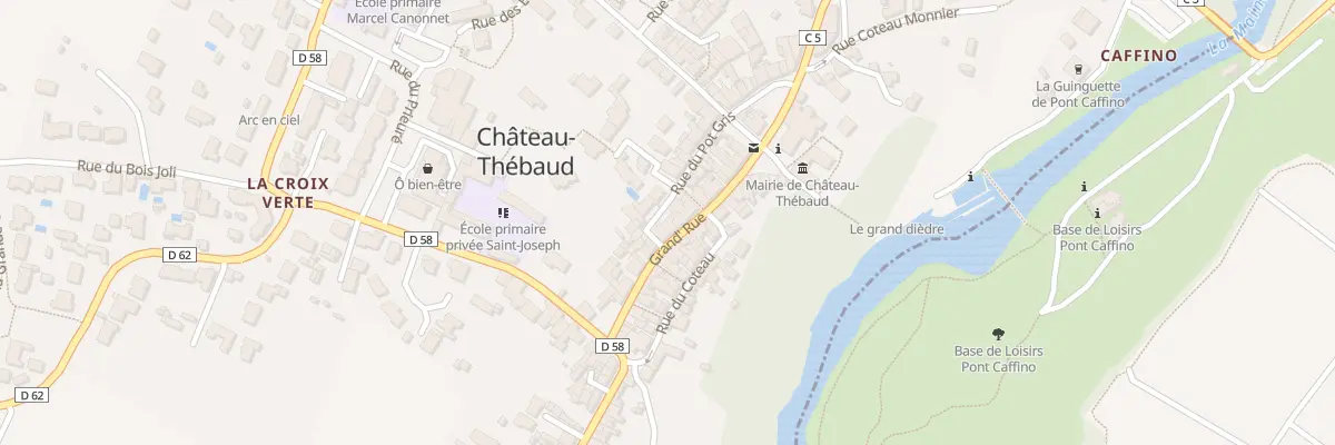Plan du 18 Rue Grand’Rue à Château-Thébaud