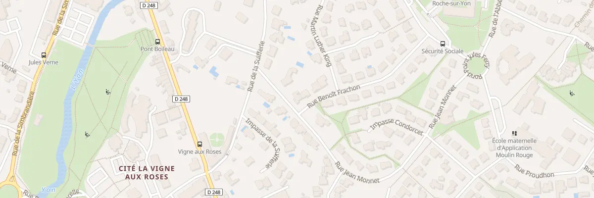 Plan du 90 Rue jean monnet à La Roche-sur-Yon