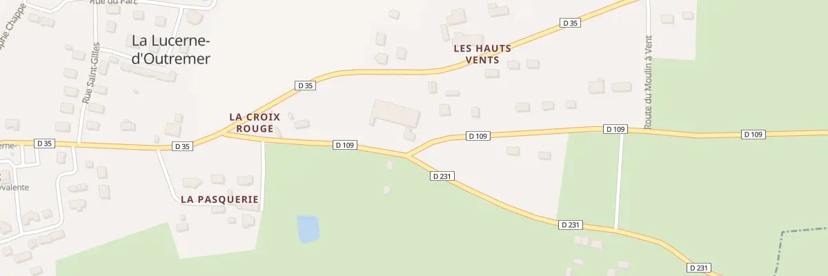 Plan du 5079 La Gerberie à La Lucerne-d’Outremer