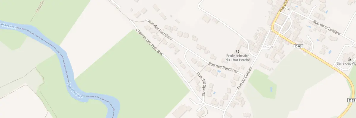 Plan du 9 Rue des sports à Saint-Fiacre-sur-Maine