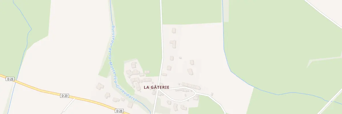 Plan du 28 La Gâterie à Mézières-sur-Couesnon