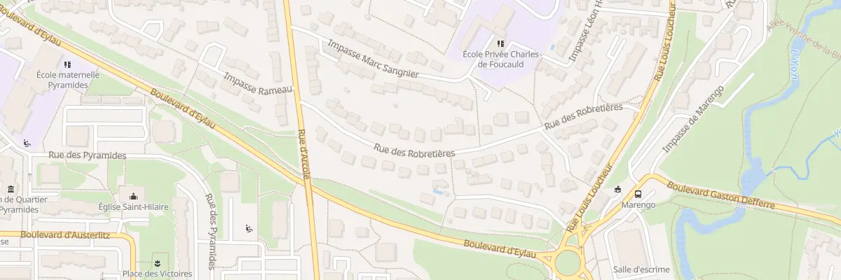 Plan du 33 Rue des robretières à La Roche-sur-Yon