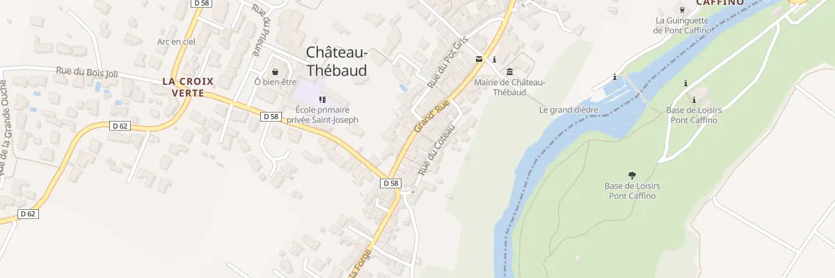 Plan du 19 Rue Grand’Rue à Château-Thébaud