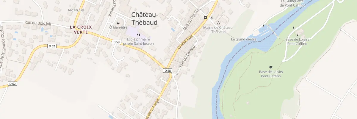 Plan du 27 Rue Grand’Rue à Château-Thébaud