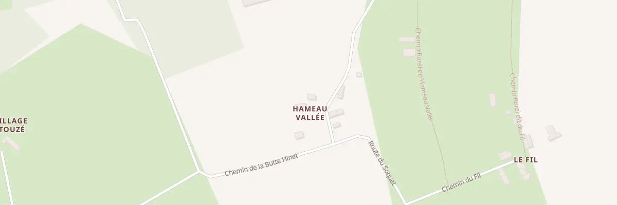 Plan du 5529 Le Hameau Vallee à Cérences