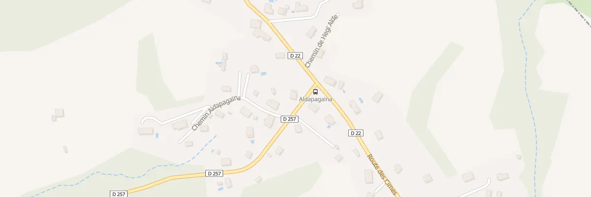 Plan du 3023 Rte Rd257 à Villefranque