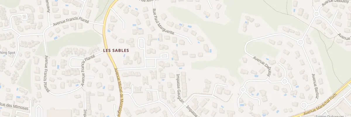 Plan du 28 Rue du Bas Armagnac à Capbreton