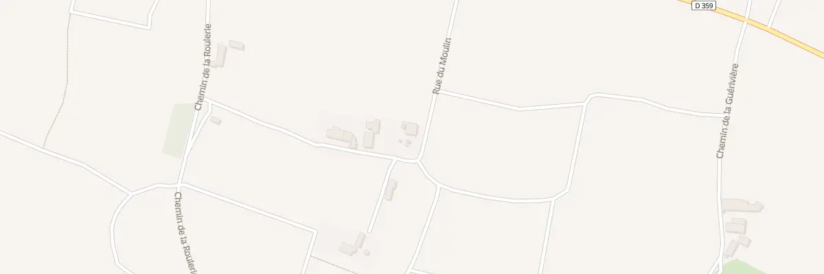 Plan du 2 Rue du Moulin à La Haie-Fouassière
