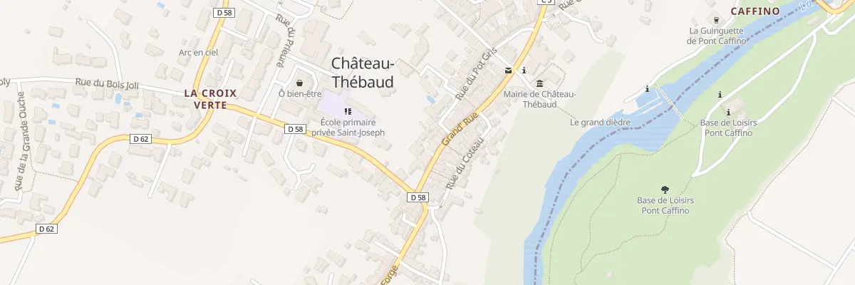 Plan du 26 Rue Grand’Rue à Château-Thébaud