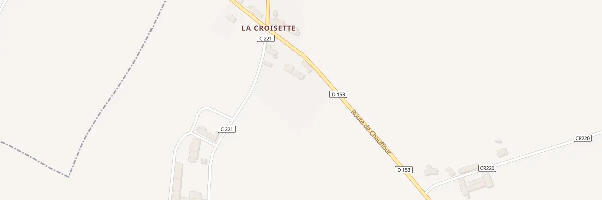 Plan du 7 La Croisette - Montanel à Saint-James