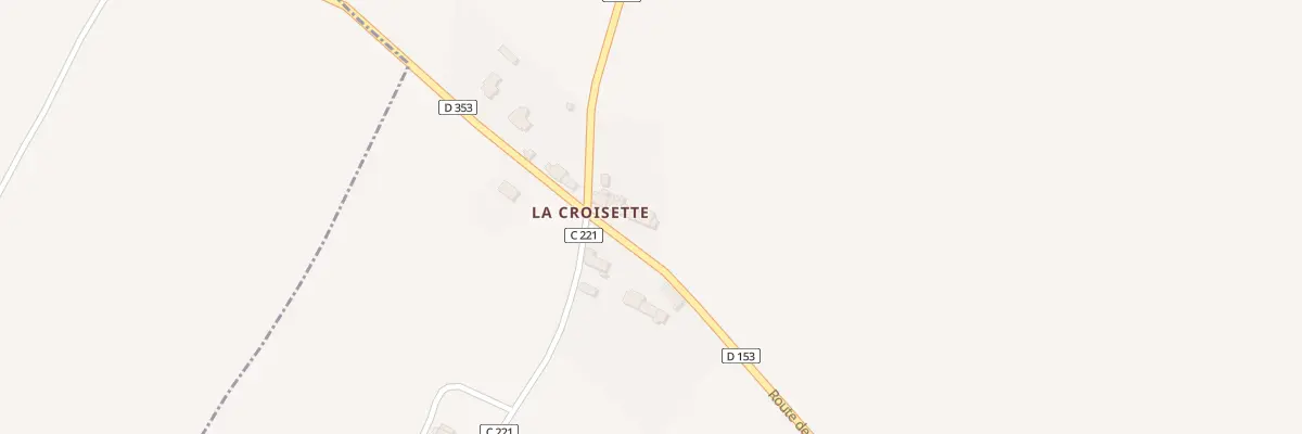 Plan du 8 La Croisette - Montanel à Saint-James