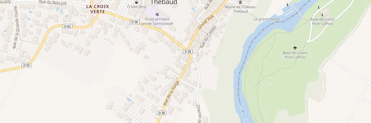 Plan du 4 Rue de la forge à Château-Thébaud
