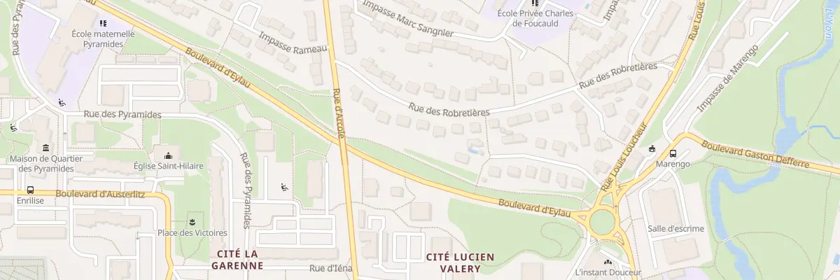 Plan du 26 Rue des robretières à La Roche-sur-Yon