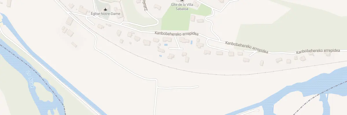 Plan du 71 Arnagako bidea à Halsou