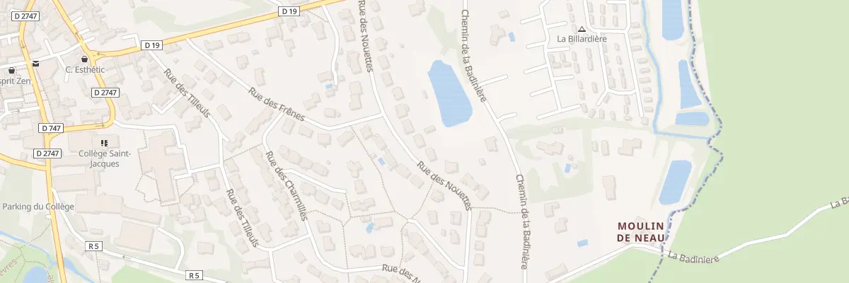 Plan du 17 Rue des Nouettes à Moutiers-les-Mauxfaits