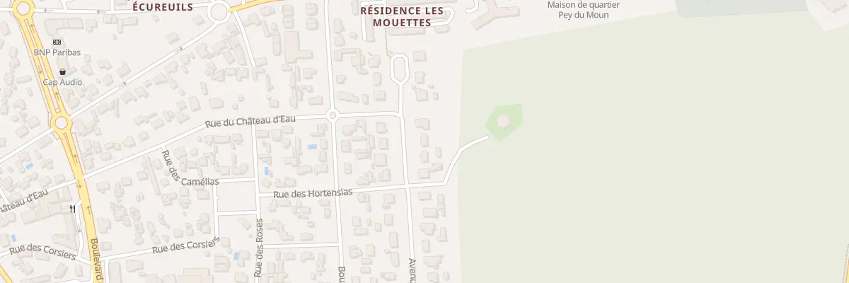 Plan du 68 Av du Grand Bruca à Capbreton