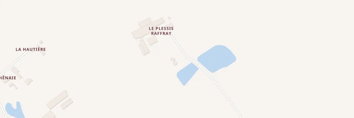 Plan du 6184 Au Plessis Rafrai à Domagné