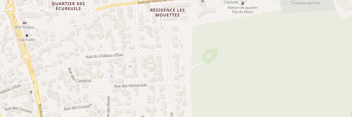 Plan du 70 Av du Grand Bruca à Capbreton