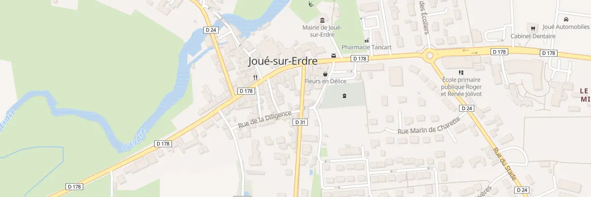 Plan du 44 Rue des Prairies à Joué-sur-Erdre