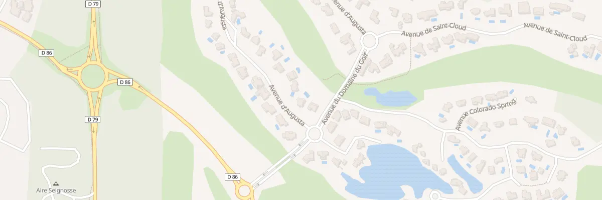 Plan du 4 Av d’Augusta à Seignosse