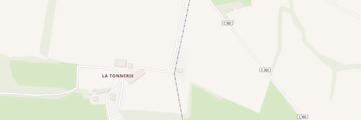 Plan du 1 La Tonnerie à La Meilleraye-de-Bretagne