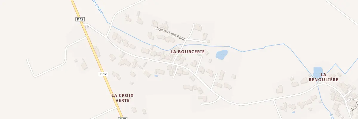 Plan du 4 Rue du Petit Pont à Vieillevigne