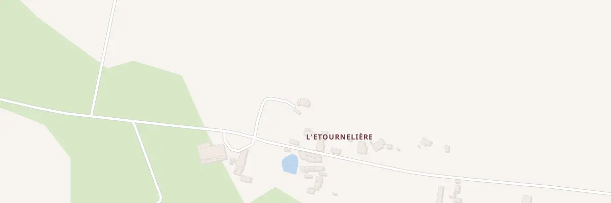 Plan du 5295 L’Etournelliere à Coësmes