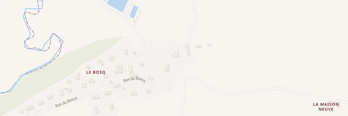 Plan du 35 Rue du Boscq à Nicorps
