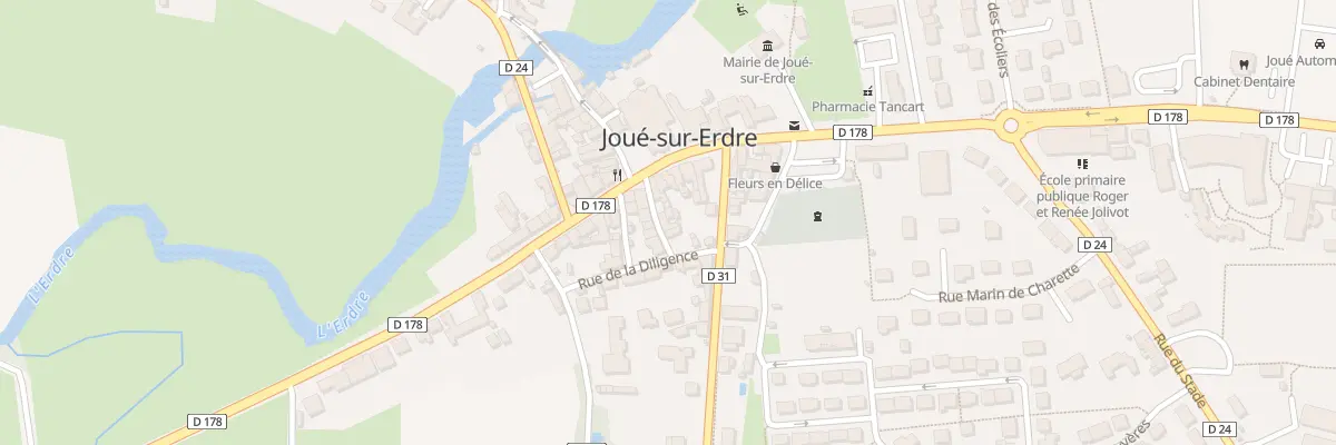 Plan du 31 Rue de la Croix Verte à Joué-sur-Erdre