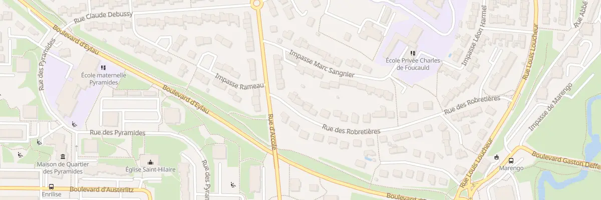 Plan du 11 Rue des robretières à La Roche-sur-Yon