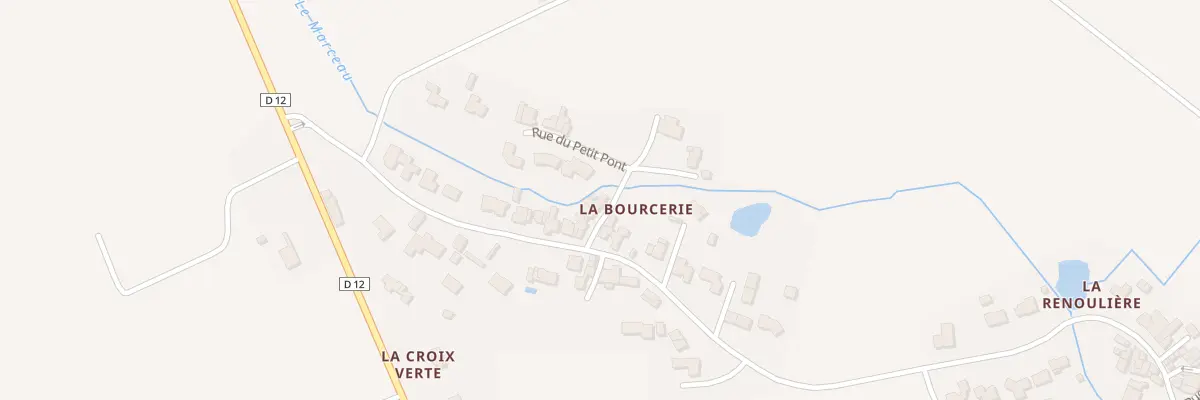 Plan du 5 Rue du Petit Pont à Vieillevigne