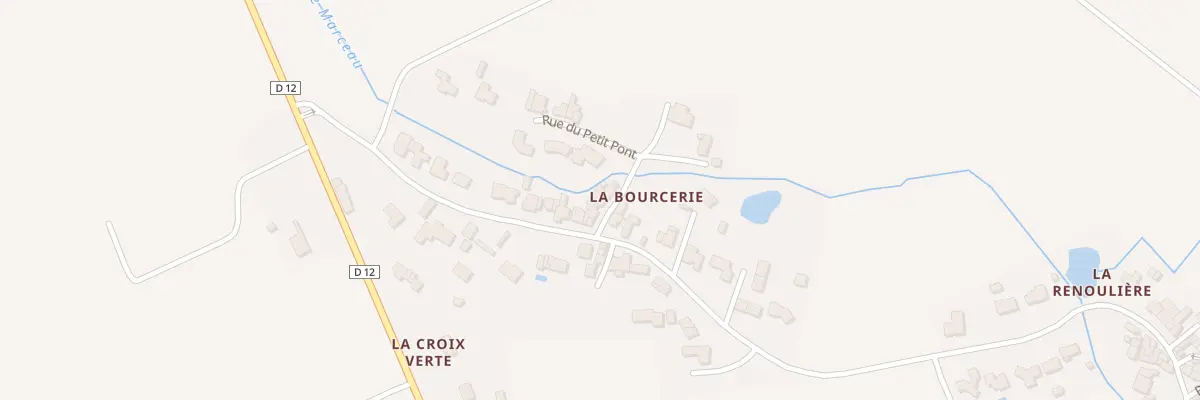 Plan du 3 Rue du Petit Pont à Vieillevigne