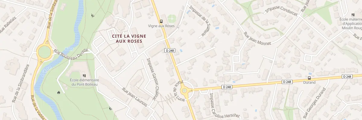 Plan du 91 Rue du maréchal juin à La Roche-sur-Yon
