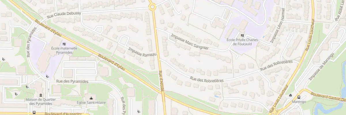 Plan du 7 Rue des robretières à La Roche-sur-Yon