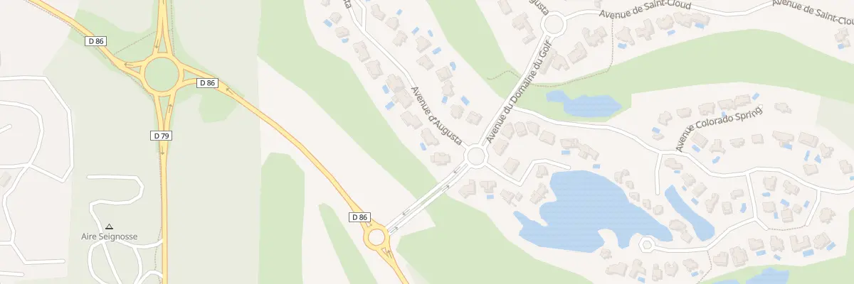 Plan du 3 Av d’Augusta à Seignosse