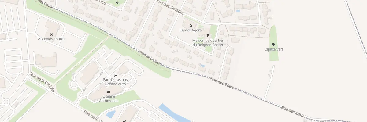 Plan du 29 Rue des coux au Poiré-sur-Vie