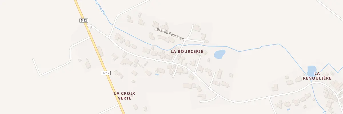 Plan du 1 Rue du Petit Pont à Vieillevigne
