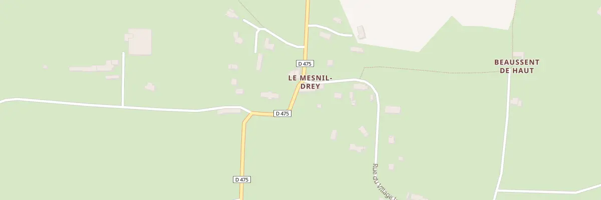 Plan du 7033 Village de l’Eglise Mesnil à Folligny