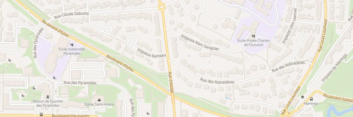 Plan du 54 Rue d’Arcole à La Roche-sur-Yon