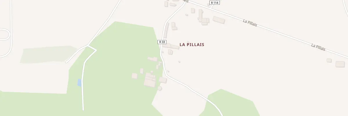 Plan du 5139 La Pillais à Thourie