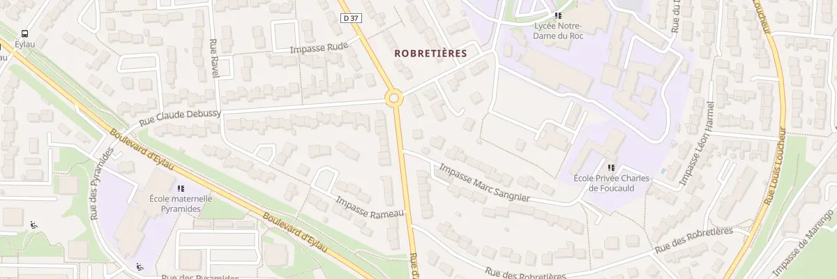 Plan du 5 Imp Marc Sangnier à La Roche-sur-Yon