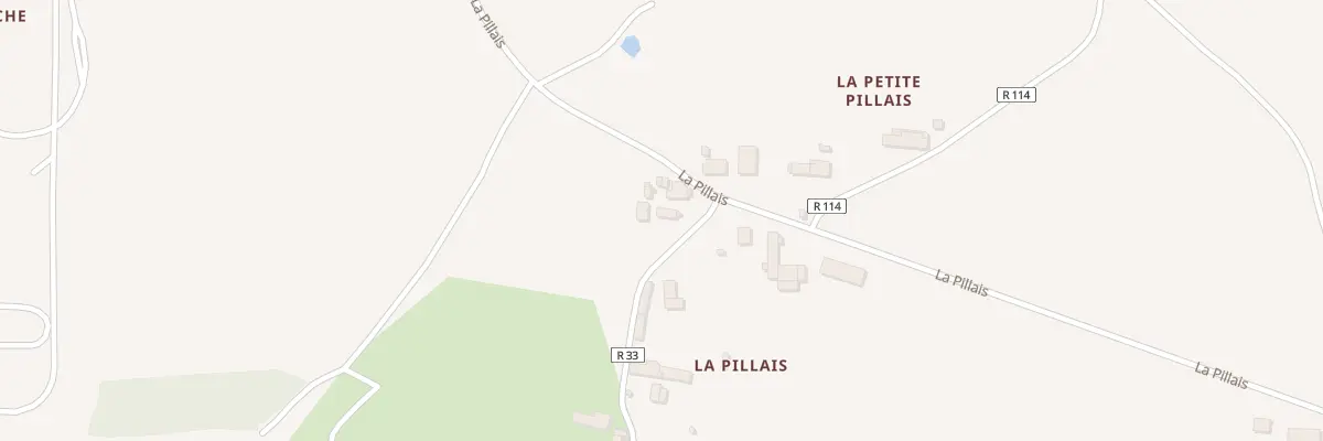 Plan du 5144 La Pillais à Thourie